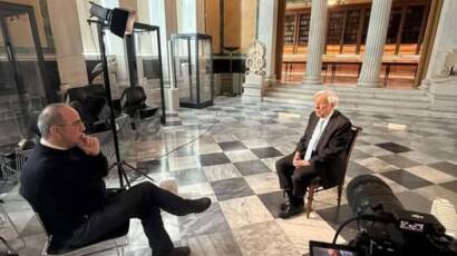 Συμμετοχή στο πολιτικό ντοκιμαντέρ “The Greek Experiment” του Πάνου Χαρίτου