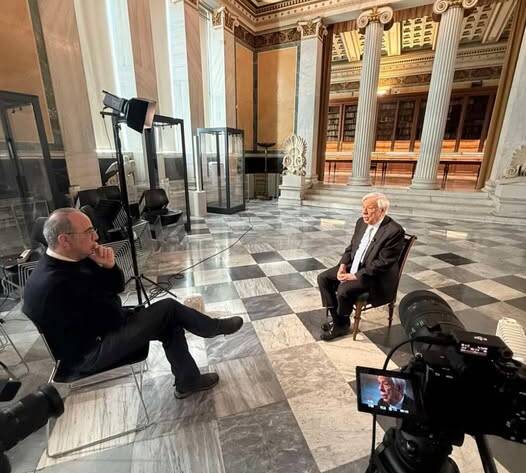 Συμμετοχή στο πολιτικό ντοκιμαντέρ “The Greek Experiment” του Πάνου Χαρίτου